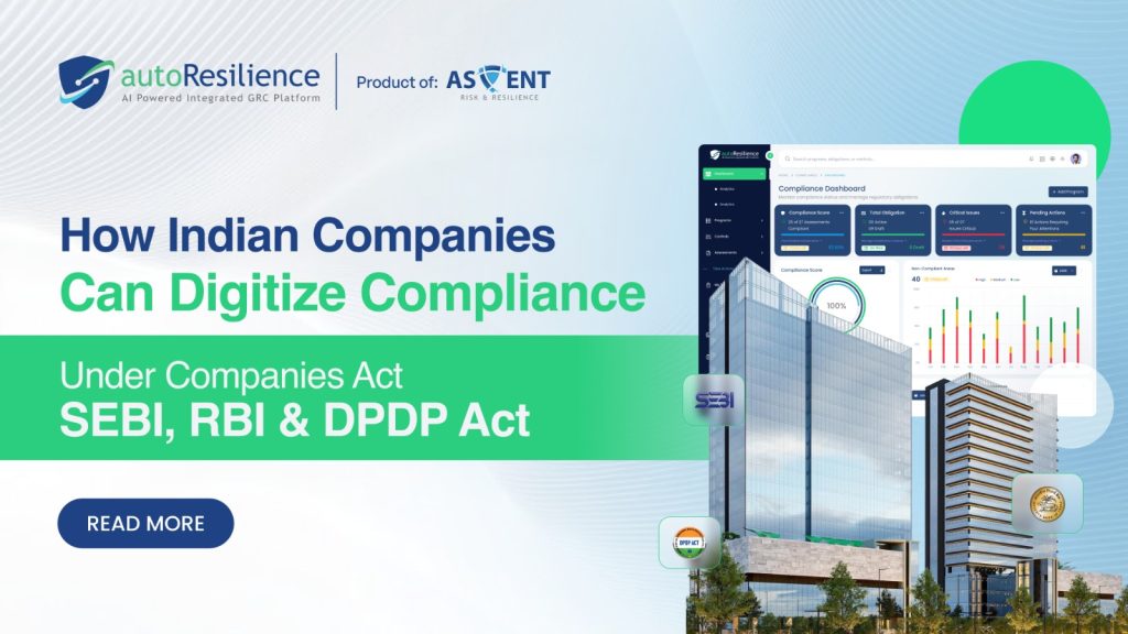 How Indian Companies Can Digitize Compliance Under the Companies Act, SEBI, RBI & DPDP Act