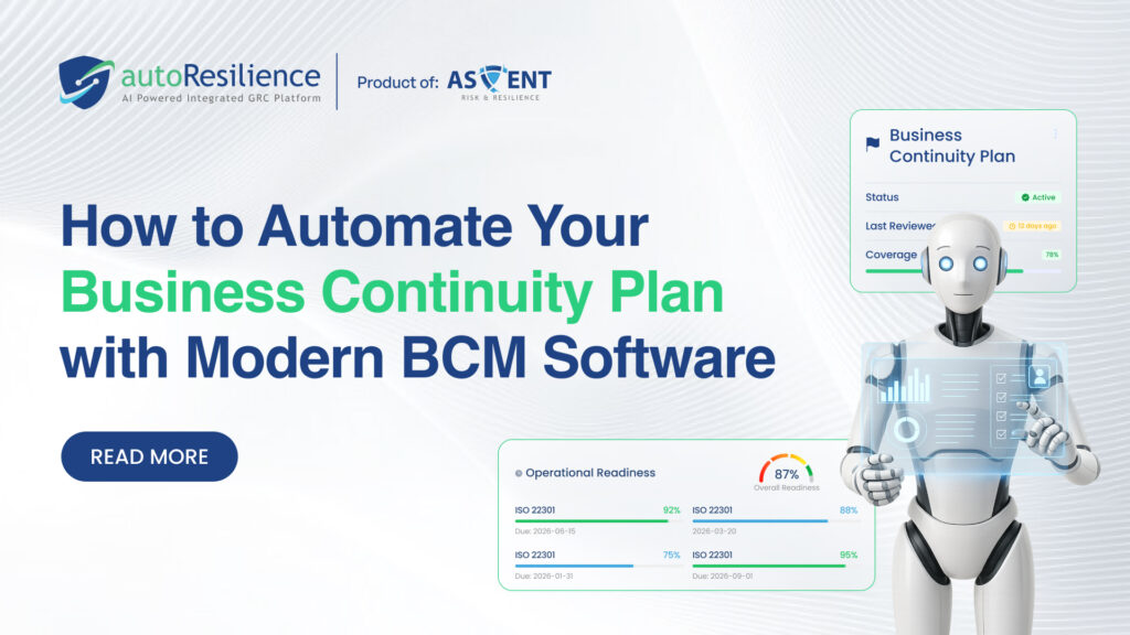 How to automate your Business Continuity Plan with Modern BCM Software
